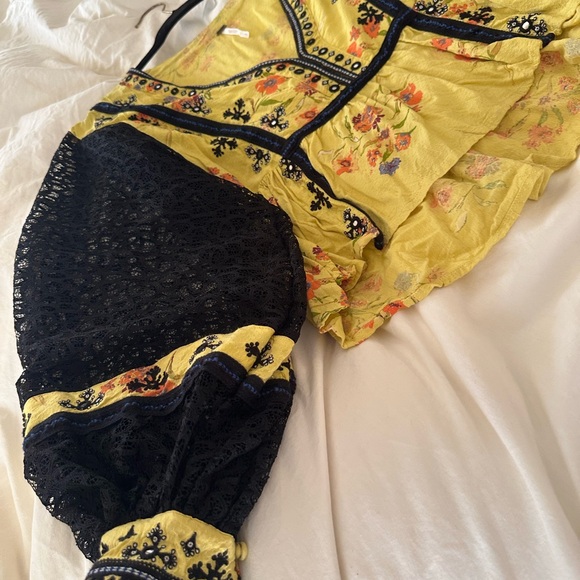 🖤💛Free people blouse🖤💛 - Picture 10 of 14